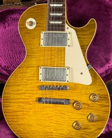 Gibson Custom 2013 Two Tone Specs 59 Les Paul VOS Green Lemon